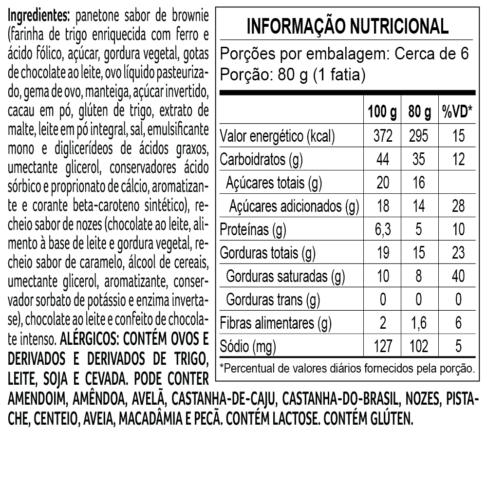 Panetone Brownie 500g - Imagem 3