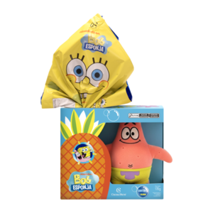 Ovo de Páscoa Pelúcia Patrick Bob Esponja 170g