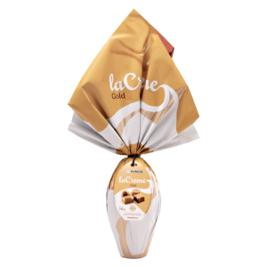 Ovo de Páscoa laCreme Gold Branco 348g