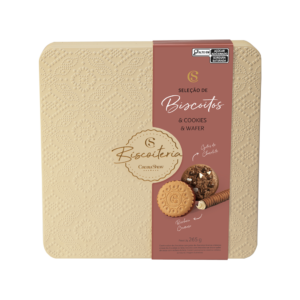 Lata de Biscoitos Tradicionais Sortidos 280g
